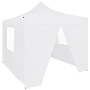 vidaXL Profesjonalny, składany namiot imprezowy, 4 ściany, 2x2 m, stal - Pawilony ogrodowe - miniaturka - grafika 9
