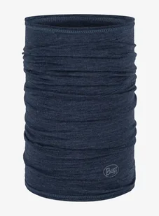 Chusta wielofunkcyjna Buff Lightweight Merino Wool - solid night blue - Czapki i chusty sportowe męskie - miniaturka - grafika 1