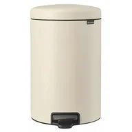 Kosze na śmieci - Brabantia Kosz na śmieci pedałowy NewIcon 20 l jasnobeżowy 149948 - miniaturka - grafika 1