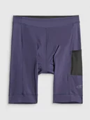 Spodnie rowerowe - 4F Spodenki kolarskie z żelową wkładką męskie - granatowe XL - miniaturka - grafika 1