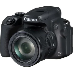 Canon Powershot SX70 HS czarny (3071C002) - Aparaty Cyfrowe - miniaturka - grafika 1