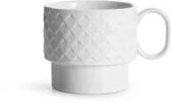 Filiżanki - Sagaform Coffee - filiżanka do herbaty, biała, ceramika, 0,4 l, wys. 9 cm SF-5018087 - miniaturka - grafika 1