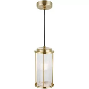 Nordlux Linton lampa wisząca zewnętrzna 1x15W mosiądz 2218273035 - Lampy ogrodowe - miniaturka - grafika 1