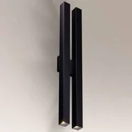Lampy ścienne - Shilo kinkiet łazienkowy Doha 4xMR11 LED czarny IP44 8079 - miniaturka - grafika 1