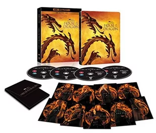 House Of The Dragon Season 1 (steelbook) (Ród smoka) - Fantasy Blu-Ray - miniaturka - grafika 1