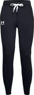 Spodnie sportowe damskie - Under Armour Spodnie UA Rival Fleece Joggers 1356416 001 1356416 001 czarny S - miniaturka - grafika 1