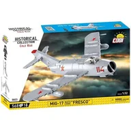 Klocki - Klocki plastikowe COBI Historical Collection Cold War MiG-17 NATO Code Fresco COBI-5823 - miniaturka - grafika 1