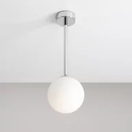 Lampy sufitowe - Aldex Lampa sufitowa PINNE SHORT CHROME 1080PL_G4_S, chrom/biały, 1x40W E14 1080PL_G4_S - miniaturka - grafika 1