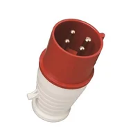 Gniazdka elektryczne - Wtyczka przenośna 32 A 380-415 V IP44 3P+Z ELEKTRO - miniaturka - grafika 1