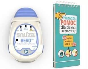 SNUZA HERO MD PREMIUM PROTECTION 2021+ Poradnik "Pierwsza pomoc" - Elektroniczne nianie i monitory oddechu - miniaturka - grafika 1