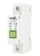 Inne akcesoria elektryczne - Bemko Kontrolka L7 zielona A15-L7-ZI - miniaturka - grafika 1
