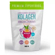 Włosy, skóra, paznokcie - Intenson Kolagen + kwas hialuronowy + witamina C 60g - miniaturka - grafika 1