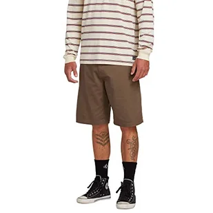 Volcom Szorty męskie Frickin Chino, Grzyb, 46 PL - Spodenki damskie - miniaturka - grafika 1