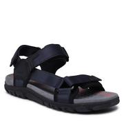 Sandały męskie - Sandały Geox Uomo Sandal Strada U3524A00011C4002 Navy - miniaturka - grafika 1