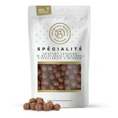 Owoce świeże i suszone - Orzechy laskowe z miodem w mlecznej czekoladzie 200 g - miniaturka - grafika 1