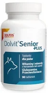 Suplementy i witaminy dla psów - DOLFOS Dolvit Senior Plus - preparat witaminowy z glukozaminą - miniaturka - grafika 1