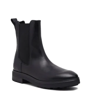 Calvin Klein Skórzane sztyblety - Botki damskie - miniaturka - grafika 1