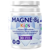 Witaminy i minerały - Magne B6 Kids, od 4 lat, smak arbuzowy, 30 tabletek do żucia - miniaturka - grafika 1