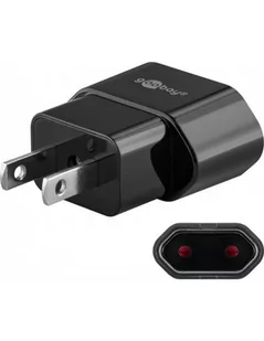 Adapter sieciowy US/Japonia, czarny - Pozostałe akcesoria sieciowe - miniaturka - grafika 1