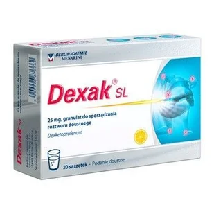 Dexak SL x 10 sasz. (Import równoległy) - Leki przeciwbólowe - miniaturka - grafika 1