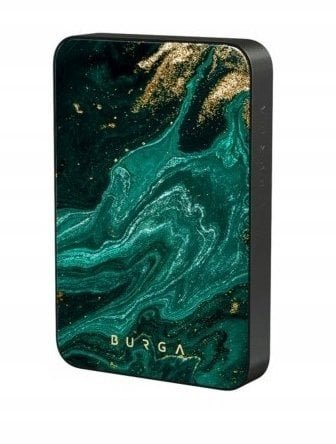 BURGA Magnetic Power Bank 5,000mAh Player gunmetal