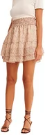 Spódnice - NA-KD Mini spódnica damska, Różowy kwiat, 40 - miniaturka - grafika 1