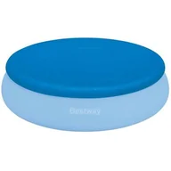 Akcesoria do basenów - Bestway Plandeka na basen okrągły 244 cm - miniaturka - grafika 1
