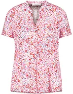 Bluzki damskie - GERRY WEBER Edition Damska bluzka 860022-66408, ecru/biały/fioletowy/różowy, nadruk: 48, ecru/biały/liliowy/różowy nadruk, 48 - miniaturka - grafika 1