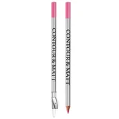Szminki - Revers 1+1 Revers Contour & Matt Lip Pencil Kredka Do Ust 04 Pink Glam - miniaturka - grafika 1