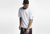 Koszulki męskie - Nike Hoopxfly Dri-Fit Top White - miniaturka - grafika 1
