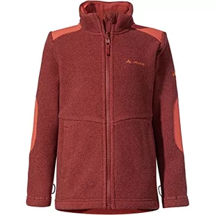 VAUDE Kids Caprea Fleece Jacket Ii, Kurtka Unisex Dziecko, Hotchili, 4 lata - Kurtki i płaszcze dla chłopców - miniaturka - grafika 1