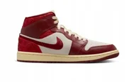 Buty sportowe damskie - Buty Air Jordan 1 Mid Se Czerwone DZ2820-601 - miniaturka - grafika 1