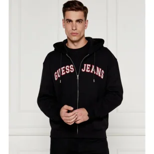 Guess Jeans Bluza | Regular Fit - Bluzy męskie - miniaturka - grafika 1