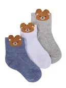 Skarpetki dla dzieci - Skarpetki chłopięce skarpety dziecięce bawełniane długie 3PAK 31-34 MYWAY - inna (Inny) - miniaturka - grafika 1