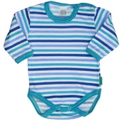 Body dla niemowląt - BODY NIEMOWLĘCE DŁUGI RĘKAW RĘKAWEK ROZM. 56 Pampicio - miniaturka - grafika 1