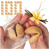 Pieczywo chrupkie - Ciasteczka z Wróżbą Dziękuję Za Przybycie dla Gości na ŚLUB URODZINY 100szt - miniaturka - grafika 1