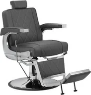 Fotele fryzjerskie - Hair system fotel barberski bm88066 szary - miniaturka - grafika 1