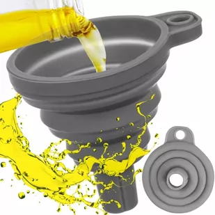 Lejek Silikonowy Składany Harmonijka na Płyn Olej RUHHY - Pozostałe akcesoria kuchenne Lejek Silikonowy Składany Harmonijka na Płyn Olej RUHHY - Pozostałe akcesoria kuchenne - miniaturka - grafika 1