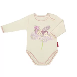 Body niemowlęce dziewczęce z długim rękawem bajkowy nadruk bawełna 100% 74 - Body dla niemowląt - miniaturka - grafika 1