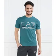 Koszulki męskie - EA7 T-shirt | Regular Fit - miniaturka - grafika 1
