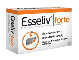 Aflofarm Esseliv Forte 50 szt. - Układ pokarmowy - miniaturka - grafika 1