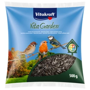 Słonecznik dla ptaków VITA GARDEN pasiak 500g Vitakraft - Karma dla ptaków - miniaturka - grafika 1
