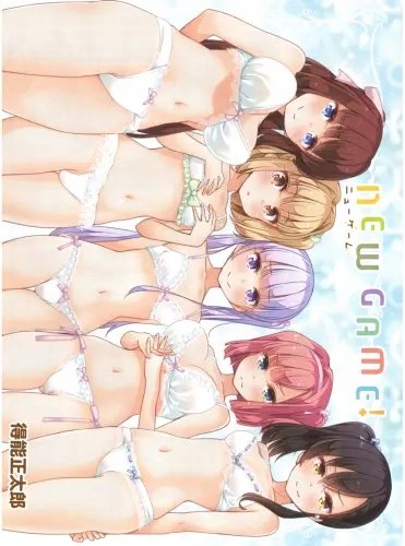 Plakat Anime Manga New Game+ ng_054 A2 (custom)