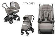 Wózki dziecięce - PEG PEREGO BOOK 3W1 City Grey - miniaturka - grafika 1