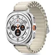 Akcesoria do smartwatchy - Pasek TECH-PROTECT Weave Pro do Samsung Galaxy Watch Ultra (47mm) Biały - miniaturka - grafika 1