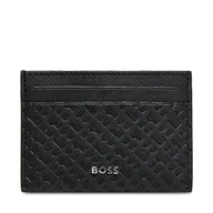 Etui na dokumenty i karty - Etui na karty kredytowe BOSS 50548817 Czarny - miniaturka - grafika 1