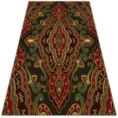 Dywany zewnętrzne - Dywan na taras do ogrodu na balkon Roślinne wzory 150x225 cm - miniaturka - grafika 1