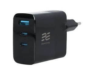 Nowa ładowarka sieciowa Encore Energy GaN QC 4+ PD 3.0 USB-A USB-C x2 65W MD-6583R wyświetlacz. - Ładowarki do telefonów - miniaturka - grafika 1