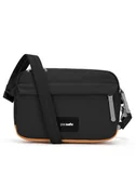 Torby męskie - Antykradzieżowa torba na ramię Pacsafe Go Anti-Theft Crossbody Bag - jet black - miniaturka - grafika 1