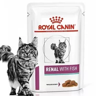 Mokra karma dla kotów - Royal Canin saszetka Cat Renal Fish Ryba 85g x 1 saszetka - miniaturka - grafika 1